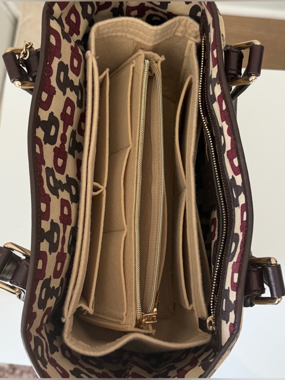 Gucci GG Supreme Jolicoeur Web Stripe Tote Bag Small Ophidia Style - Picture 15 of 15